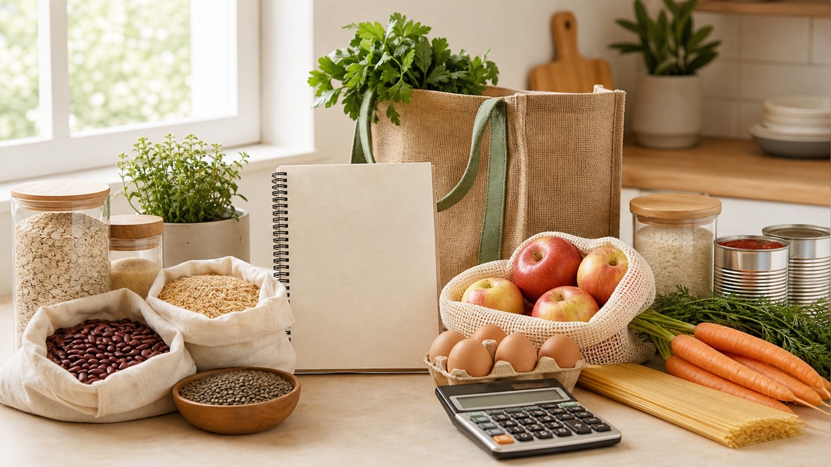 Cheap Grocery List for Two Weeks on a Realistic Budget