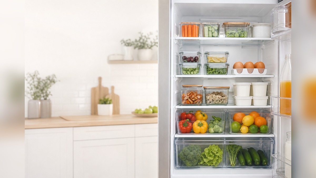 Fridge Organization Before and After: A Simple Reset