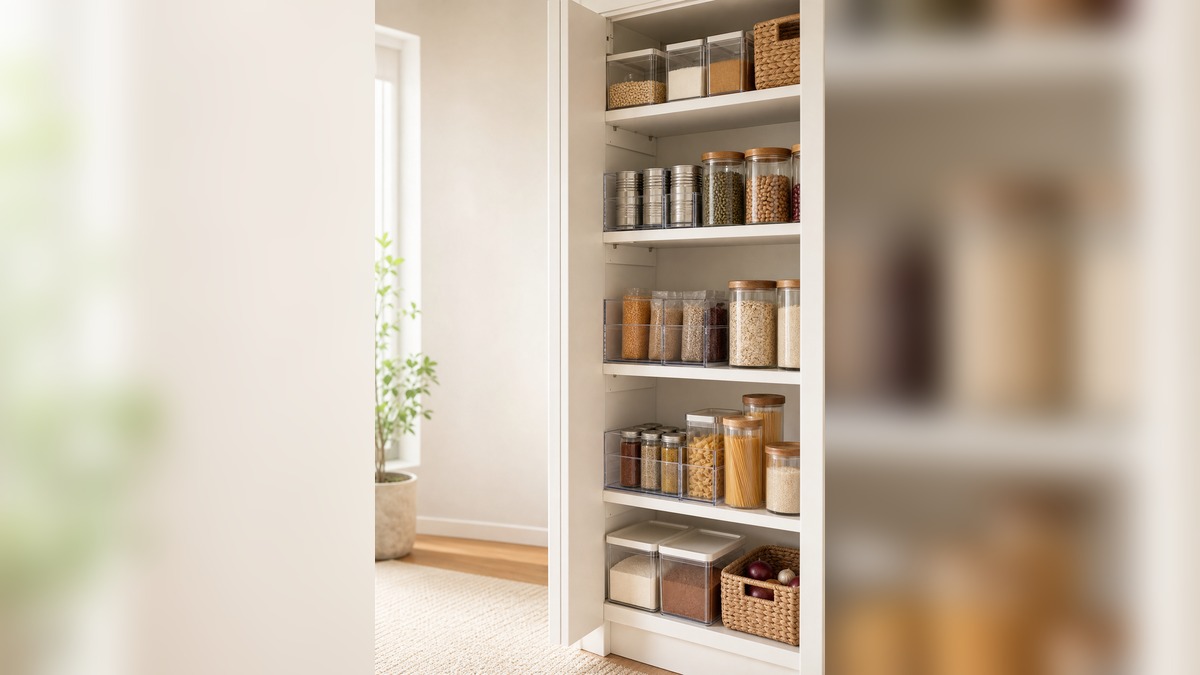How to Organize a Small Pantry Without Buying More Stuff