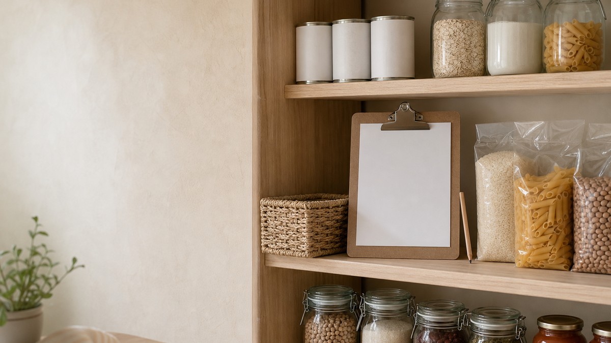 Pantry Inventory Checklist for Smarter Grocery Trips