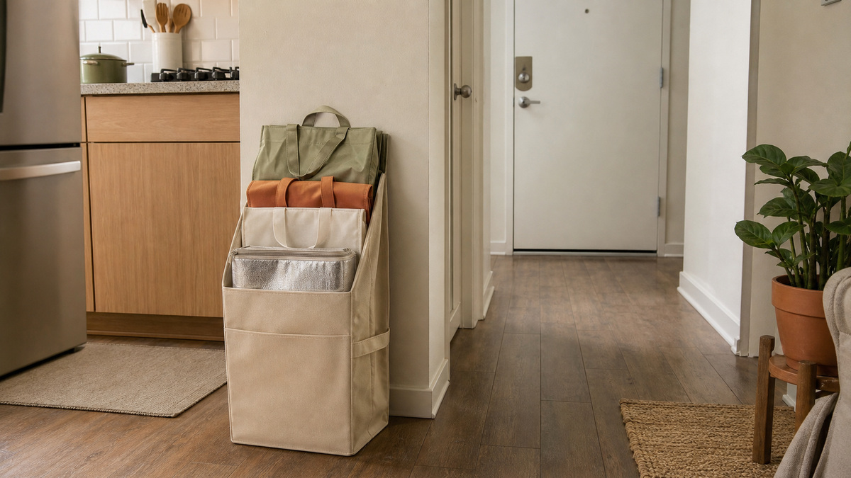 Reusable Grocery Bag Storage Ideas: 7 Spots That Work