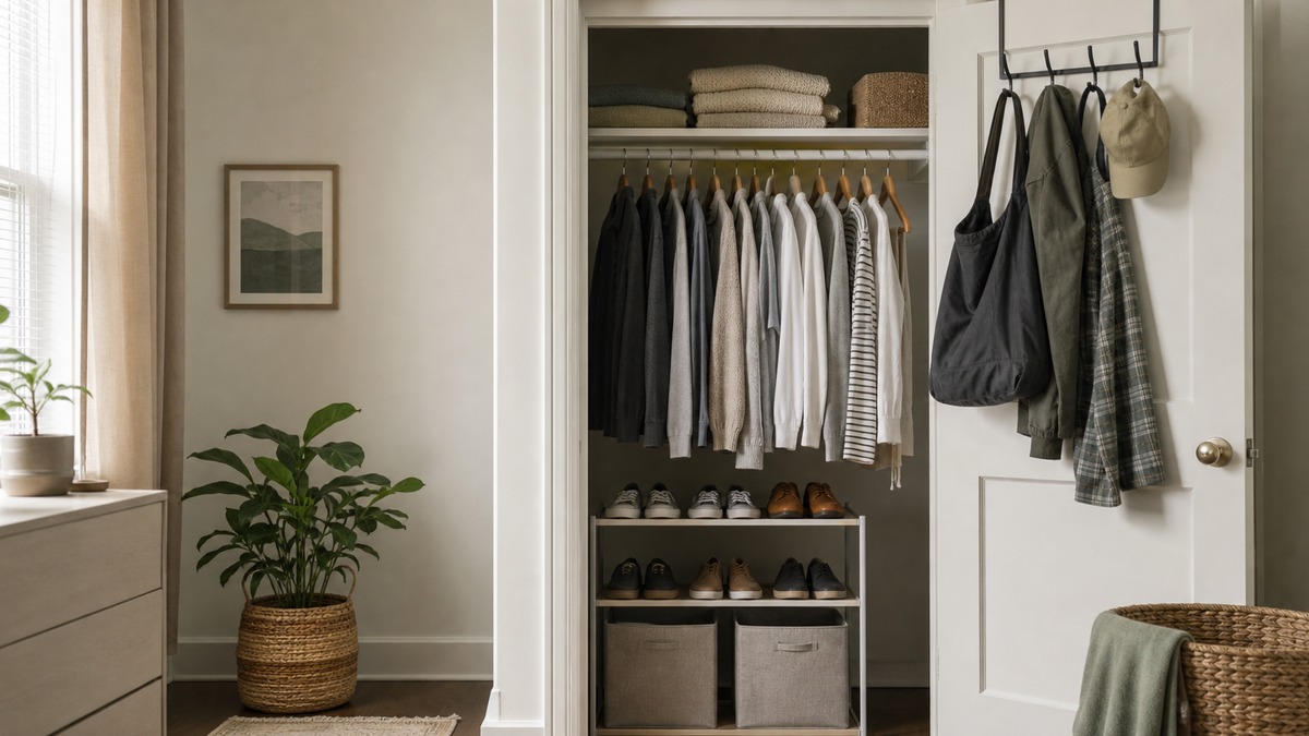 Small Closet Organization on a Budget: Under-$100 Plan